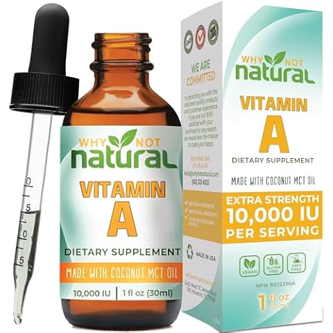 Why Not Natural Vitamin A Drops 10000 IU Cover