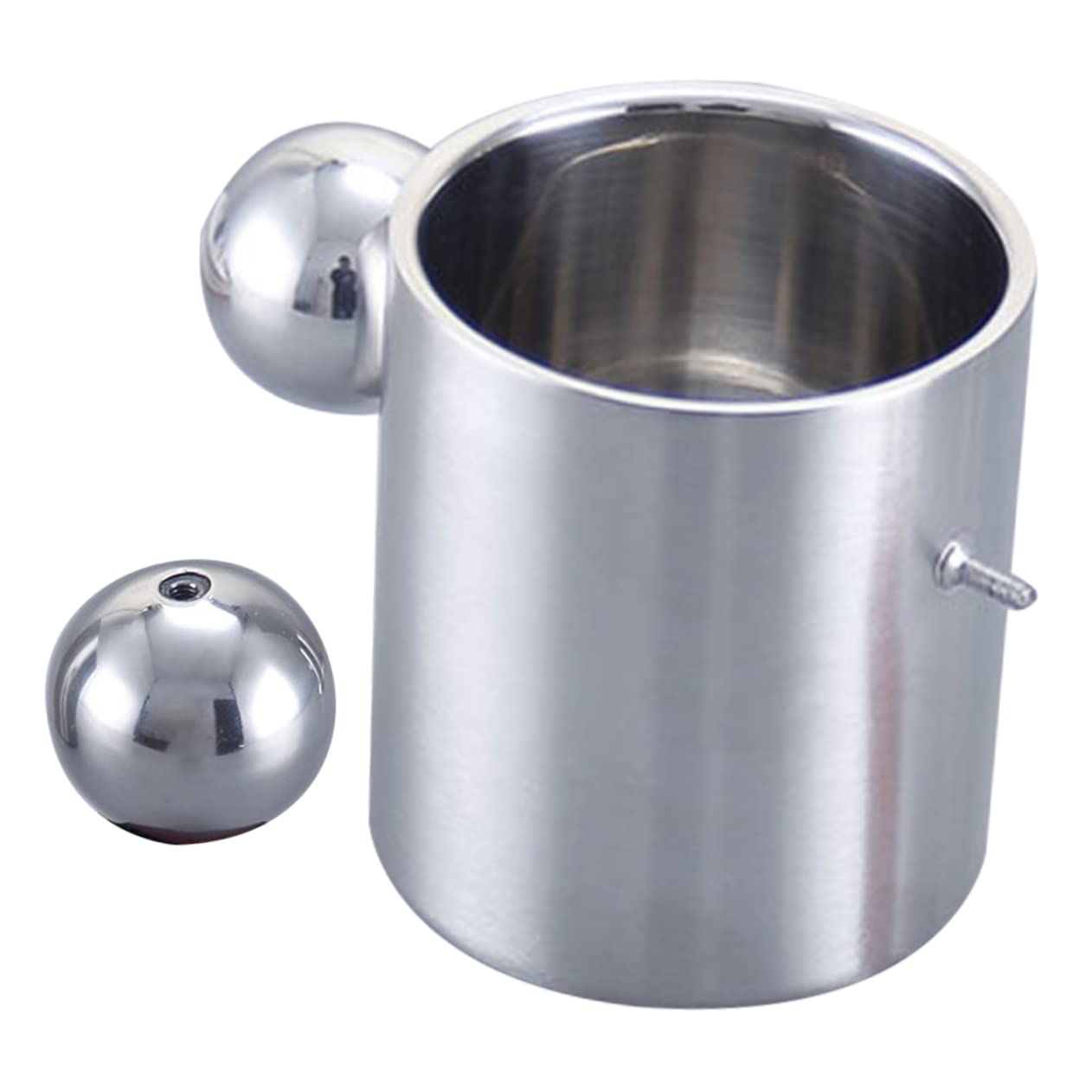 ibasenice 2 Pièces Tasse à Double Paroi En Acier Inoxydable Avec Tasses Camp Mugs Camping Eau Tasse En Acier Gobelet Extérieur En Acier Inoxydable Gobelets Gobelet Portable