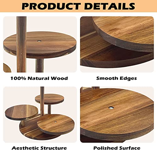 Montex Cupcake Tower Stand 4 Tier For 50 Cupcakes Woodden Serving Stand, Cake Display Stand Dessert Tower #TOP2