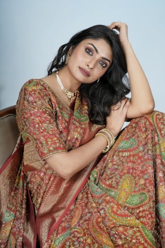 Navshanya Silk banarasi silk saree – image 4