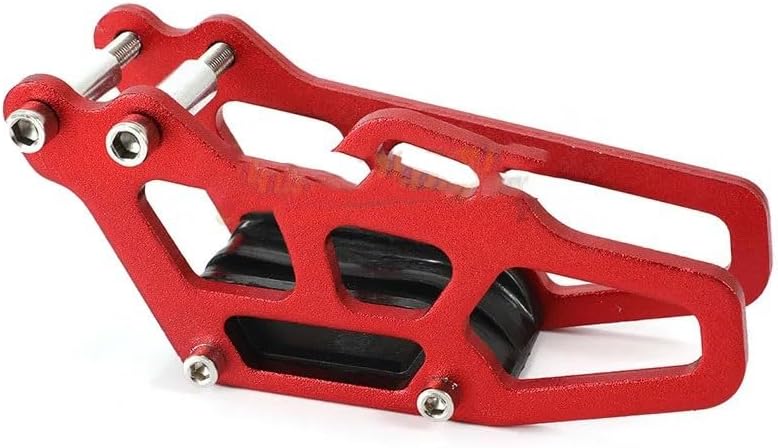 Pitbike Cross Motorcycle Accessories Chain Guide for CR 250 CRF 125 450R CNC Aluminum Chain Slider Motocross Modified Part(Blue,Red)