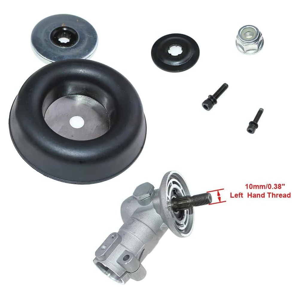 530096295 Trymer strunowy skrzynia biegów obudowa do Jonsered BC2126 BC2128 GC2126 GC2126C GC2128 GC2128C GTS2228 Część zamienna skrzyni biegów wykaszarki # 530 09 62-95 (srebrny J)