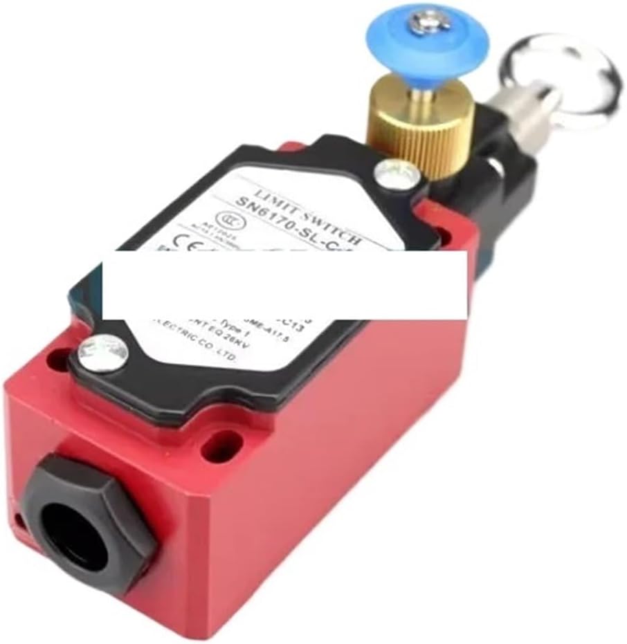 1PCS Pull Cord Switch SN6170-SL2-C-R SN2170-SL-C-R SN4170-SL-C-R Switch Manual Reset(SN2170-SL-C-R)
