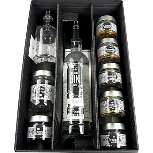 Gin Baukasten zum Gin selbst machen Vegan BARRIQUE-Destillate und Liköre Deutschland 1Stück