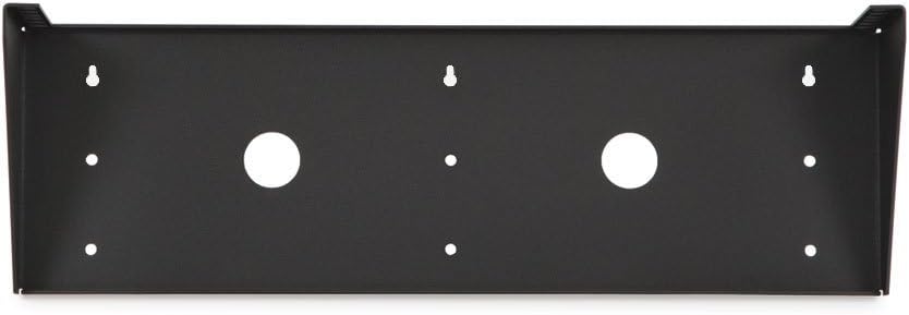 Kendall Howard Rack Bracket - Wall mountable, Under-Desk mountable - Black - 4U - 19