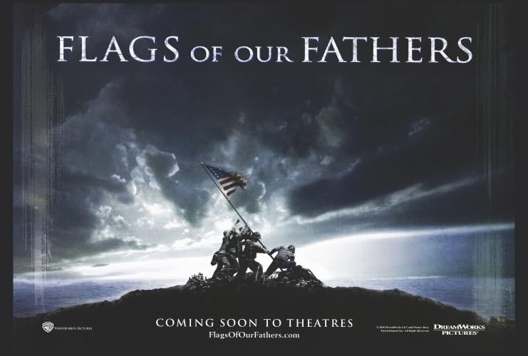 Amazon.co.jp: 【大判】映画ポスター 海外版 父親たちの星条旗 (68.5