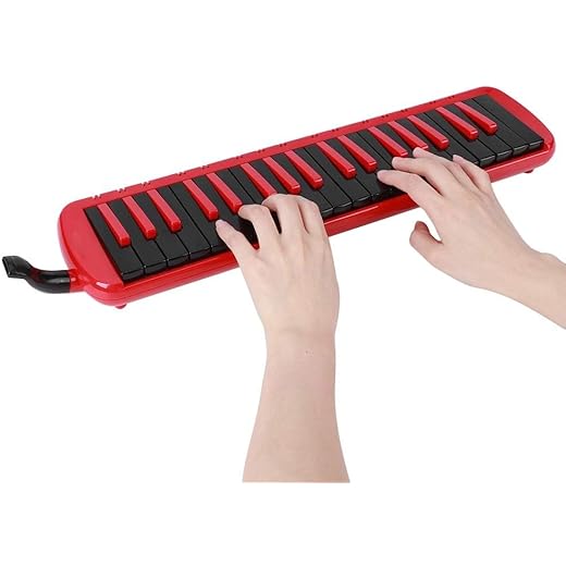 Technobuyers 37 Keys Melodica Air Piano RED