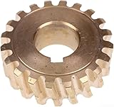 Engranaje helicoidal para sistemas de quitanieves incluyendo 717-0528 y 717-04449 con 20 dientes y 34 mm de diámetro interior y 58 mm de ancho