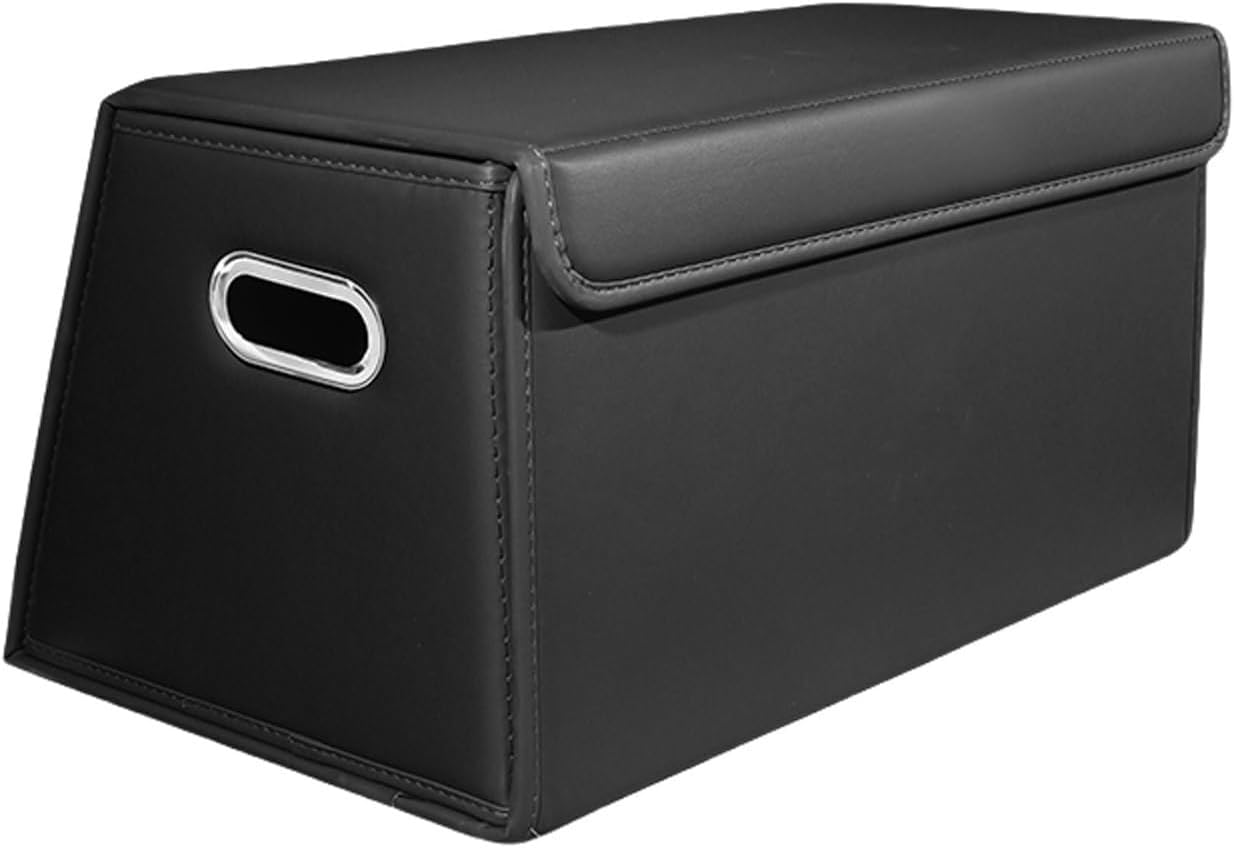 Dfrywdgsey Black Car Storage Organizer, Trunk(Black)