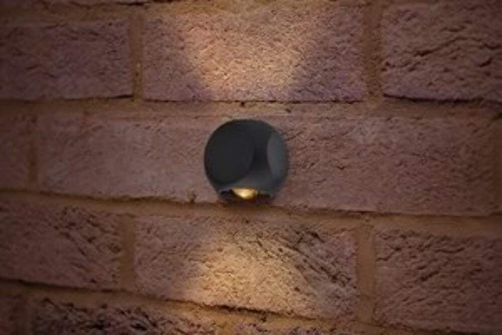 Integral Crosscube - Outdoor LED Wall Light 2-Way IP54 230LM 6W 3000K