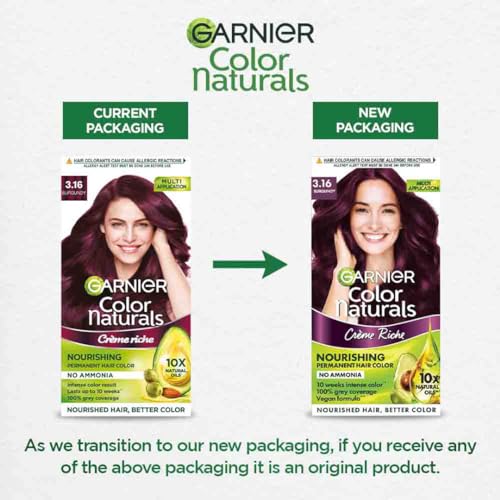 Garnier Color Naturals Regular, Burgandy Burgundy - Image 3