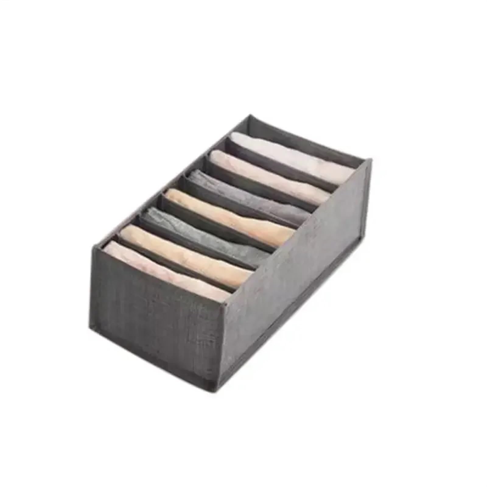 CGUOHU 5pcs Clothes Organizer Trousers Storage Box Wardrobe Underwear T-Shirt Compartment For Wardrobe Storage(Medium size)