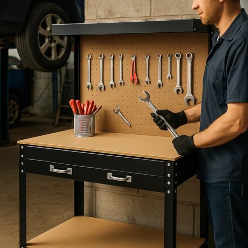 Établi de rangement pour aménager efficacement le garage ou l'atelier de bricolage - 7