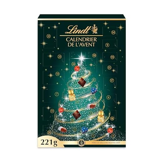 Lindt - Calendrier de l'avent 221g