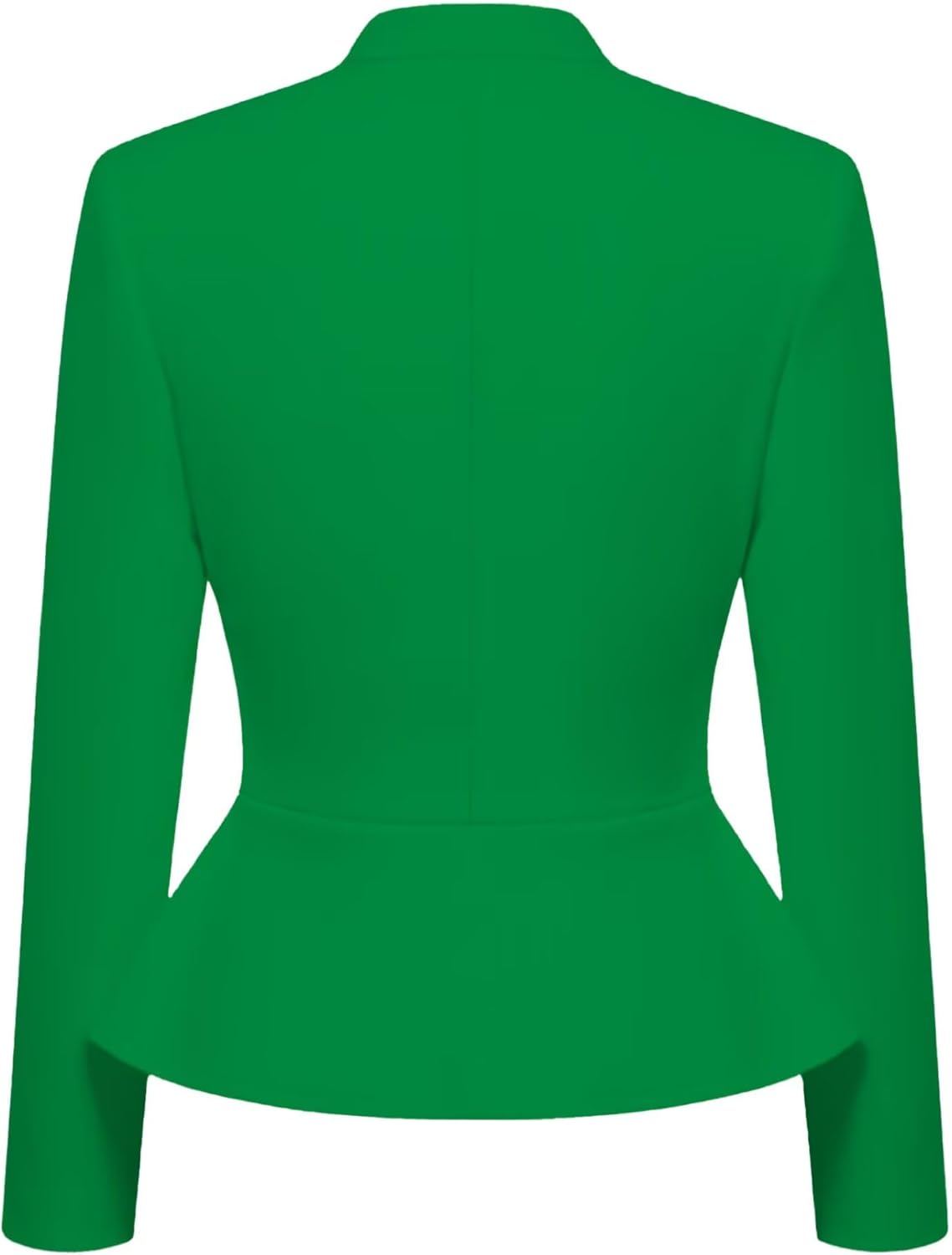 Hybrid & Company Women's Casual Work Office Elegant Open Front Premium Nylon Blazer Jacket - Image 5