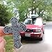 Cathedral Art (Abbey & CA Gift) Traveler's Prayer Cross Sun Visor Clip for Anniversary