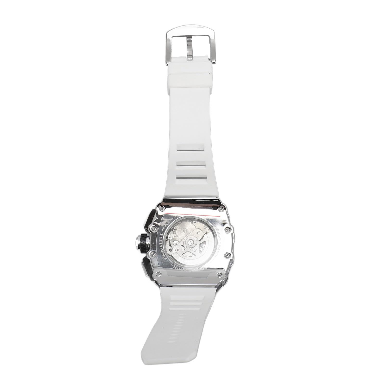 Domary Herren-Armbanduhr mit Quarz-Chronograph, 43 Mm, Hohles Zifferblatt,