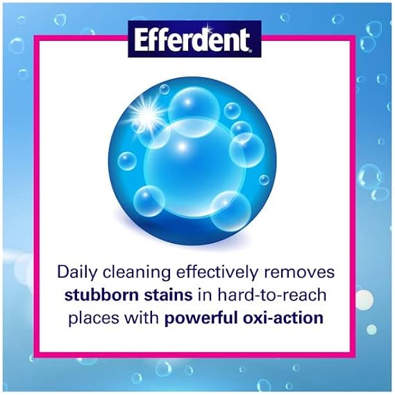 Efferdent Denture Cleaner, 102 ct