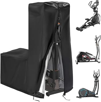 Elliptical Exercise Machine Cover for Horizon Andes 5 2020 2021 2022 2023 2024 2025 2026, Indoor Outdoor Cover with Zipper for Easy Setup, Water-Resistant Oxford Fabric for Home Gym Storage