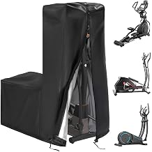 Elliptical Exercise Machine Cover for Schwinn 490 2022 2023 2024 2025 2026, Indoor Outdoor Cover with Zipper for Easy Setup, Water-Resistant Oxford Fabric for Home Gym Storage