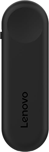 Miniatura 3 de Lenovo Mando a distancia portátil recargable de presentación, inalámbrico, Bluetooth, puntero digital, ligero, rango de 30M, negro