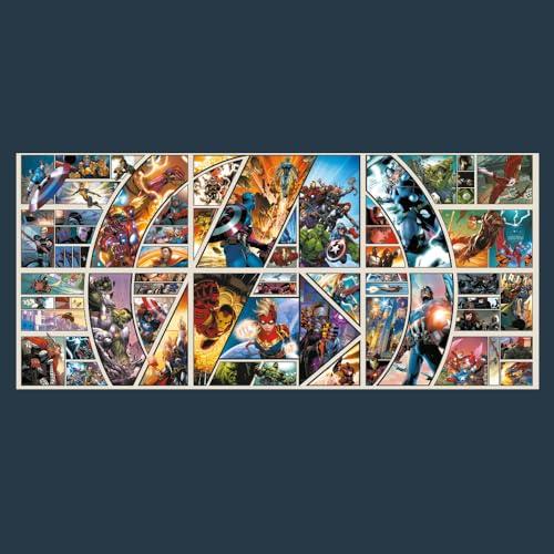 Trefl Across the Comic Universe - Marvel 9000 Jigsaw Puzzle Prime 78"x37" Large Jigsaw, Thick Cardboard, Creative Fun for Adults and Children from 14 Years Old by Trefl - Image 2