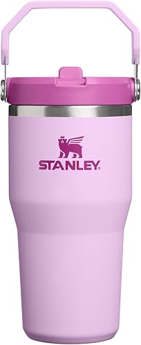 Miniatura 87 de STANLEY IceFlow 2.0 - Vaso con pajilla abatible con asa, 30 onzas, tapa giratoria y popote abatible, botella de agua resistente a fugas, acero