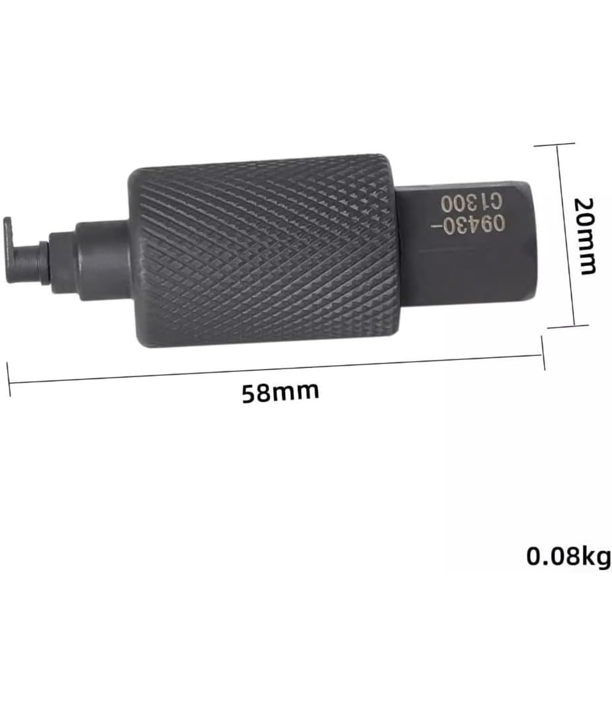 Generisch Narzędzie do regulacji zużycia sprzęgło przekładni, narzędzie do regulacji zużycia sprzęgła, do modeli Kia, numer OEM 09430-C1300, czarny, 1 sztuka