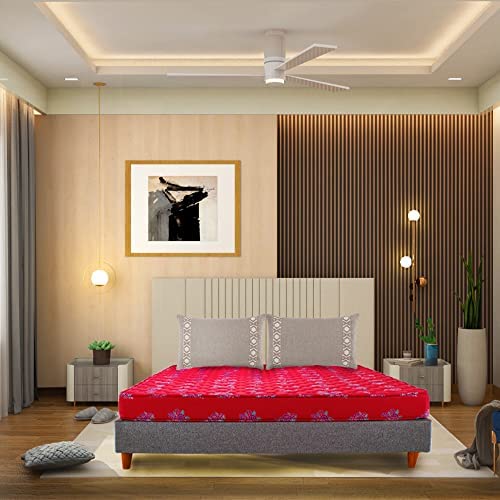 KurlOn Mattress Mattress King Bed, High Density Foam Mattress, 4Inch Bed Mattress, Mattress