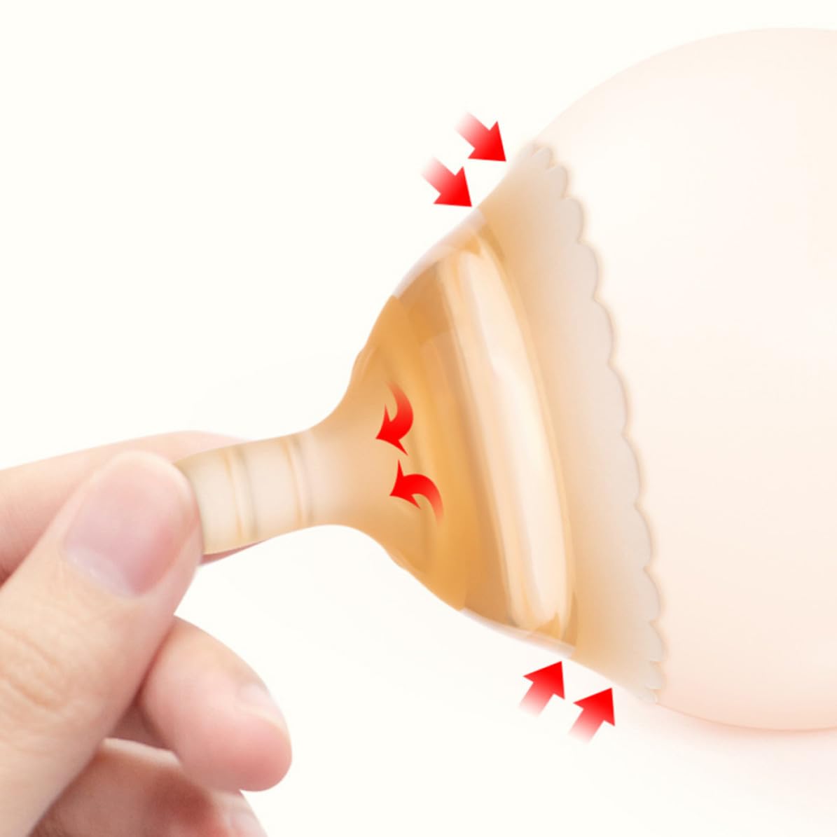Vaguelly Silicone Nipples Protector for Breastfeeding Nursing Mothers, Soft and Safe Nipples Suckers Cover to Address Breastfeeding Problems and Provide Nursing Relief
