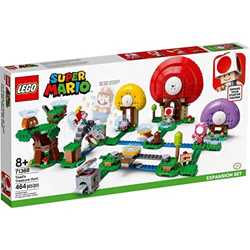 LEGO 71368 Super Mario Toads Schatzsuche – Erweiterungsset, Bauspiel