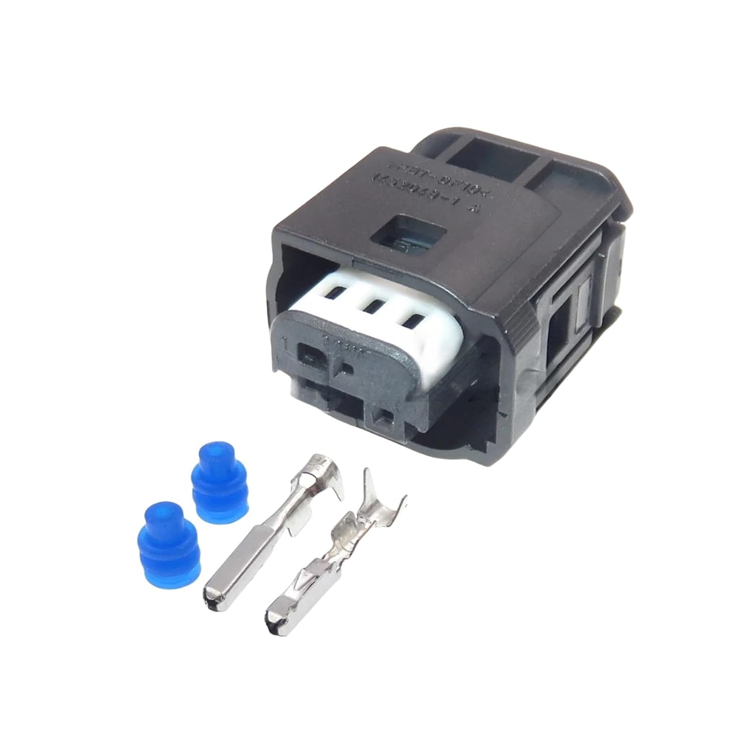 Automotive Wire connectors 1/5/10 Pcs 3 Pin 1-1452049-1 Automotive Throttle Pedals Wire Harness Socket Car Maintenance(Female with Wire,10pcs)