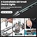 Electric Screwdriver, Precision Screwdriver Set, 64-in-1 Magnetic Bits, 5 Torque Settings, 4 LED Lights, Repair Tool Kit for PCs, Cameras, Watchs and Electronics, Father's Day Gifts&Gift for Men