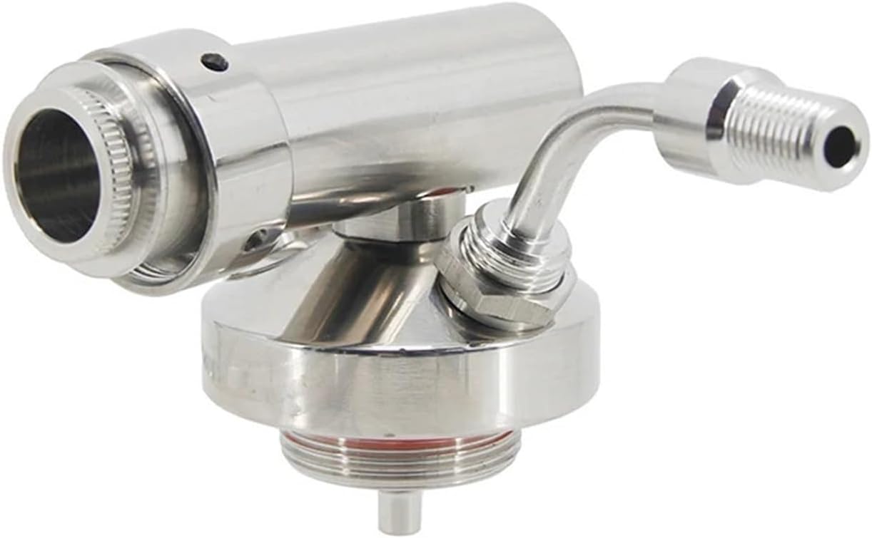 Brewing Equipment Stainless Mini Beer Keg Growler Spear 5/8" BSP Fit Standard Stout Forward Sealing Beer Tap Homebrew Nitro Coffee Cocktails Stout Brewing Equipment(E)