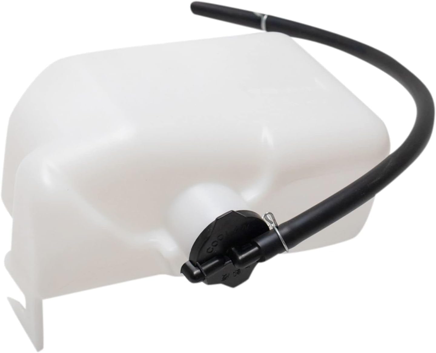 DAT AUTO PARTS Engine Coolant Recovery Bottle Overflow Reservoir Tank with Cap Replacement for 1997-2001 Toyota Camry 2.2 Liter L4 Models White Textured Plastic TO3014110 1647074360
