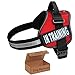 Service Dog Harness Vest Cool Comfort Nylon for dogs Small Medium Large Girth, Purchase comes with 2 IN TRAINING reflective patches. Please measure dog before ordering