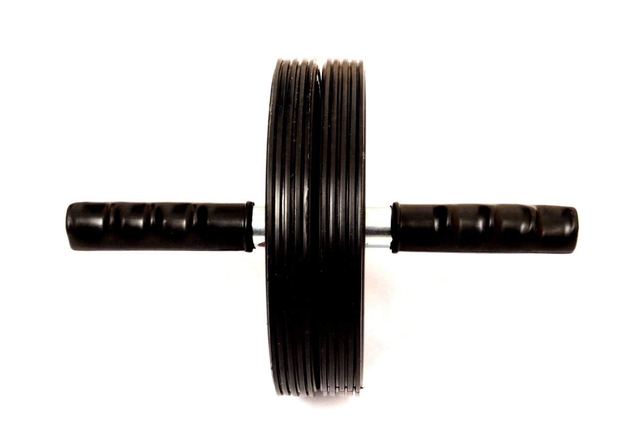 M Handa Wheel Roller Abdominal Workout for Exercise and Knee Mat for Men and Women (Multicolor)