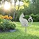 Namalu Metal Grabplatte mit Gravur Katze Gedenkstein Outdoor Grabschmuck Wetterfest Gedenktafel Draußen Schieferplatte Deko für Tiere Grab Erinnerung Katze Trauer Geschenk für Tierbesitzer(Katze)