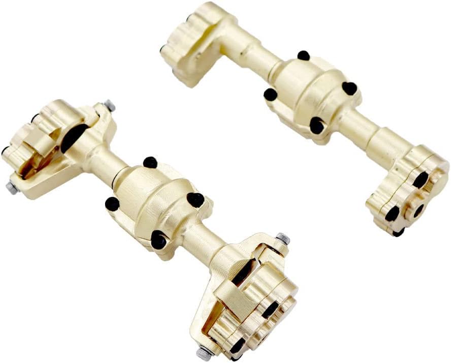Metal Brass Front Rear Housing Axles for FMS 1/24 FCX24 RC Crawler Car Upgrading