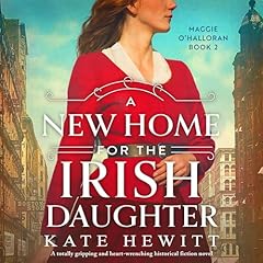 Diseño de la portada del título A New Home for the Irish Daughter