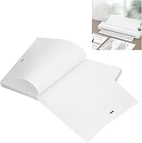 Papel Termico A4 100 Folhas Impressora Termica Bluetooth Trabalho Advogado Processo Lista Arquivo