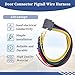 Getfarway Door Connector Pigtail Wire Harness Compatible with Honda CRV Civic EK Prelude Acura Integra 1996 1997 1998 1999 2000 2001 Front Driver or Passenger Side Plug Wiring
