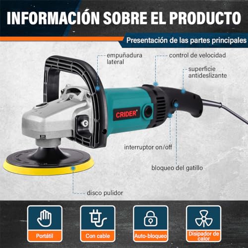 Pulidoras, Tools pulidoras autos usadas Marca STAYOUNG (2)