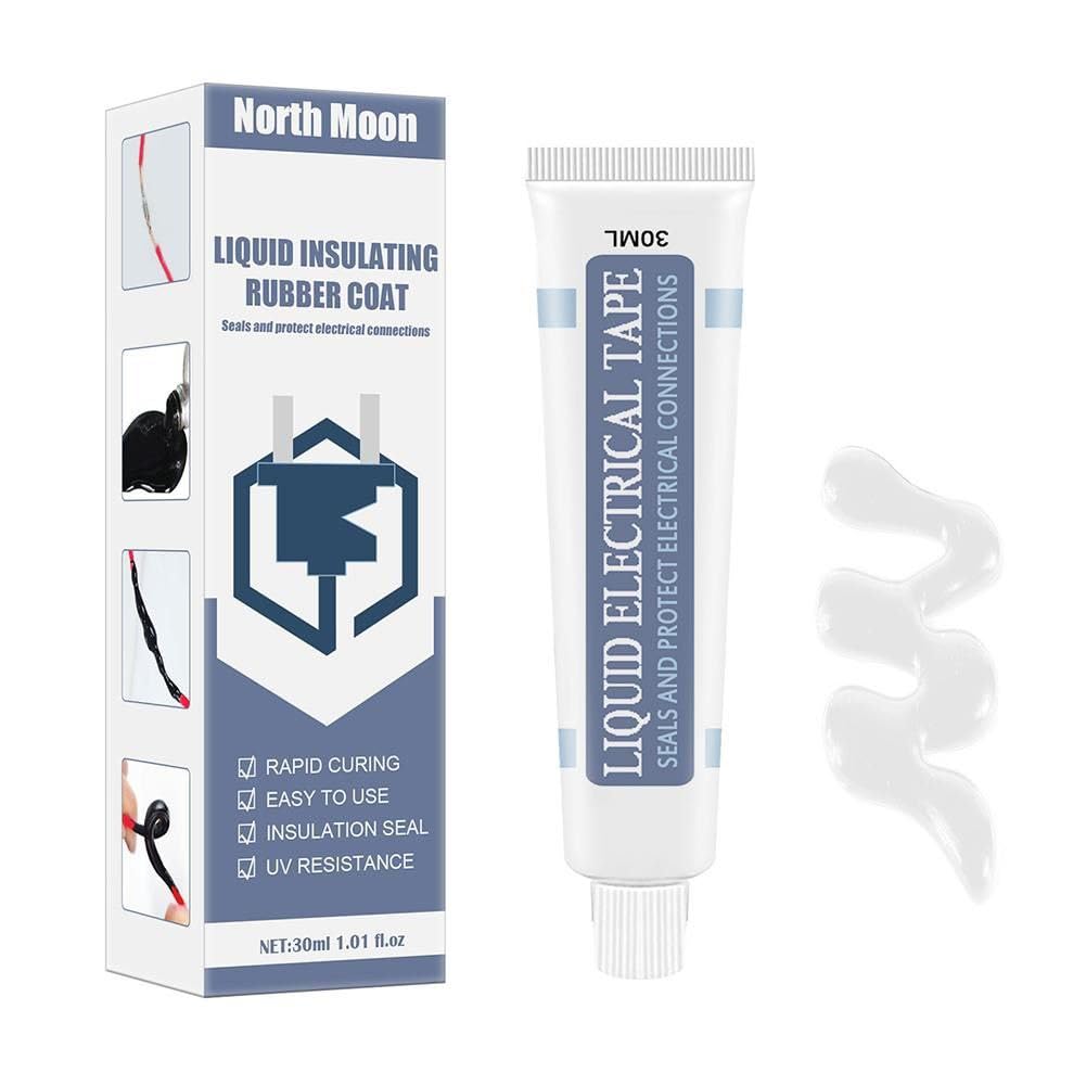 NVF Liquid Insulation Tape Glue | Liquid Electrical Sealing Tape Waterproof Data Cable Repair Paste | Insulation Wire Glue Adhesive (B0CJJ2R1WR) Amazon Price History, Amazon Price Tracker