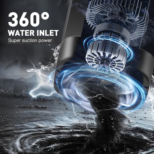 Image of 7800mAh Upgrade Portable Camping Shower with Digital Display & Temperature