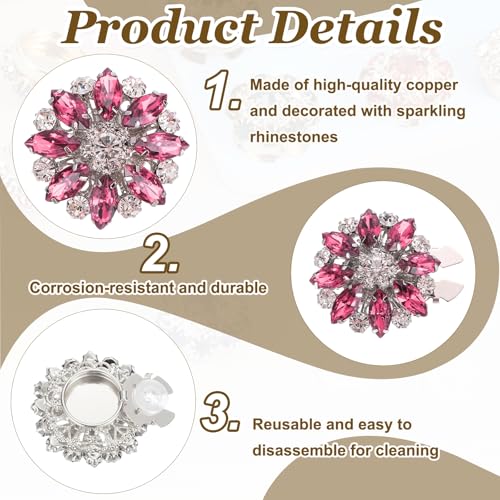 Cache-boutons en strass pour illuminer vos tenues de soirée et mariages