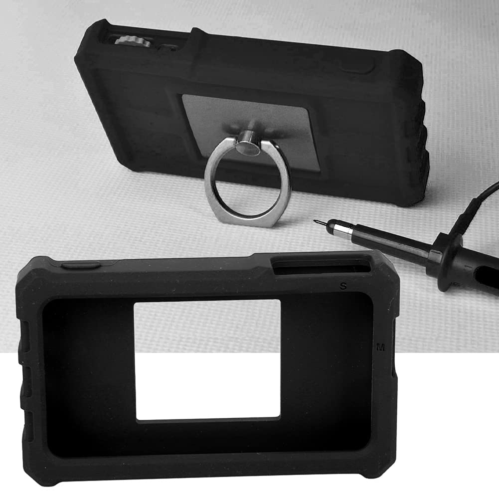 Funda de silicona para osciloscopio, SC212 Funda protectora para osciloscopio Protector de silicona suave para osciloscopio DS212(Negro)