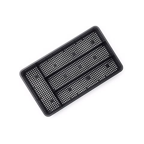 Dial Industries B694K Small Mesh Cutlery Organizer Tray, Black Cover
