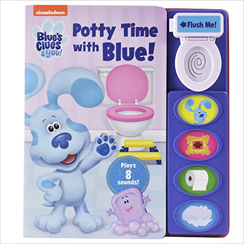 Image of Nickelodeon Blue's Clues & You! - Potty Time with Blue! - Potty Training Sound Book - PI Kids
