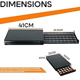 ZENO Coffee Capsule Pod Holder with Sliding Draw For Nespresso Coffee Machine Stand & 60 Capsule Pod Holder - Image 6